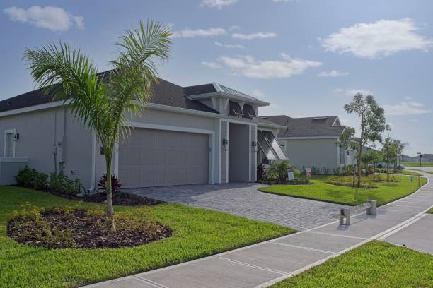 Residential Paver Driveway in Waite Park, MN